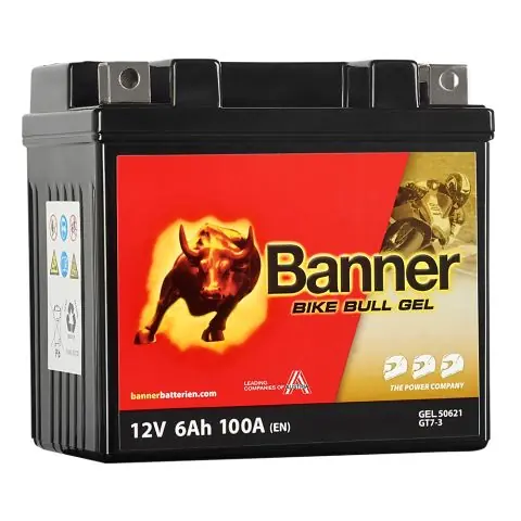 Begränsat erbjudande Banner Bike Bull GEL GEL50621 Startbatteri